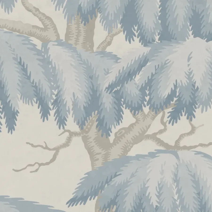 S10722 | Alba Mural, Light Blue - Sandberg Mural