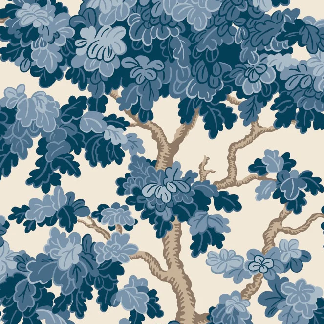 S10791 | Eken, Blue - Sandberg Wallpaper