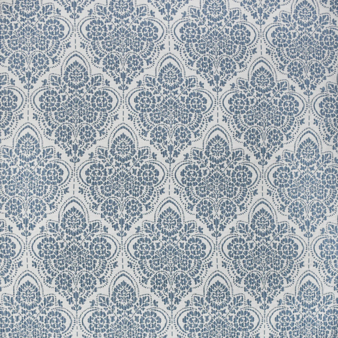 S3770 Cornflower | Damask, Blue - Greenhouse Fabric