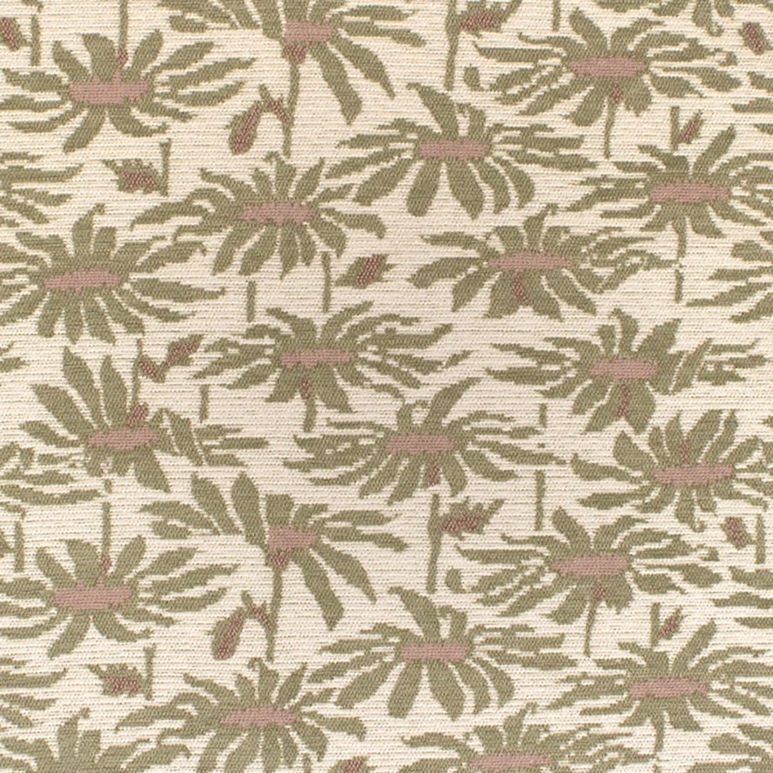 S7756 Laurel | Floral, Green - Greenhouse Fabric