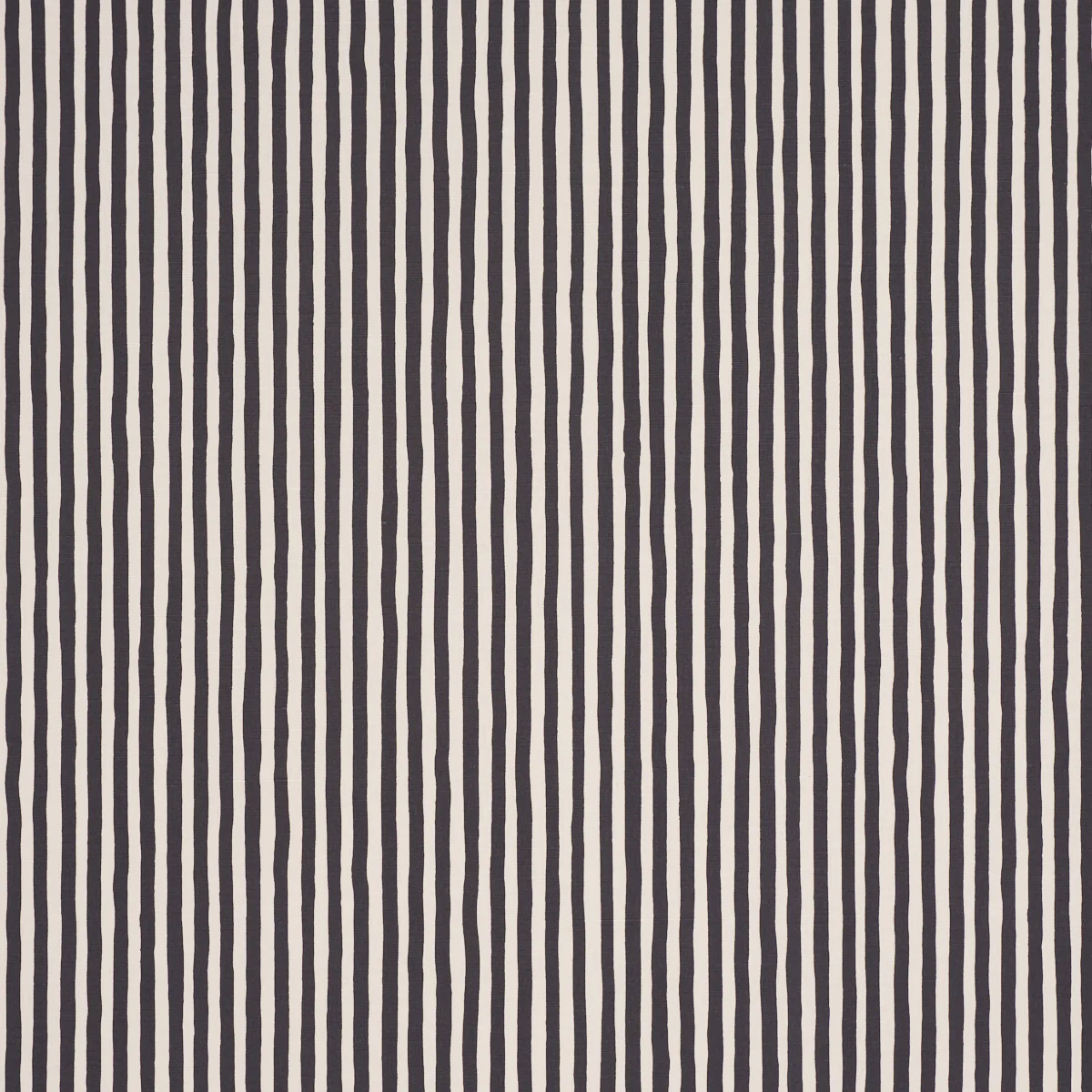 Sample - 182552 | Chaney Stripe, Carbon - Schumacher Fabric