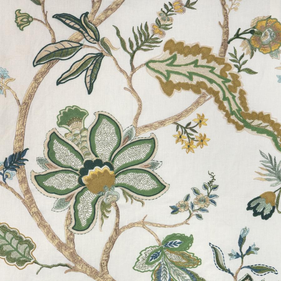 Sample - 2025137.34.0 | Windermere Emb, Mayfair Embroideries - Lee Jofa Fabric