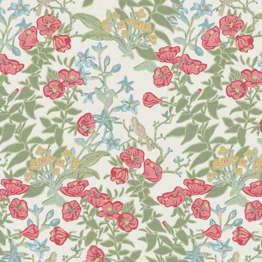 Sample - 2026104.194.0 | Plumeria Print, Hinton Hill - Lee Jofa Fabric