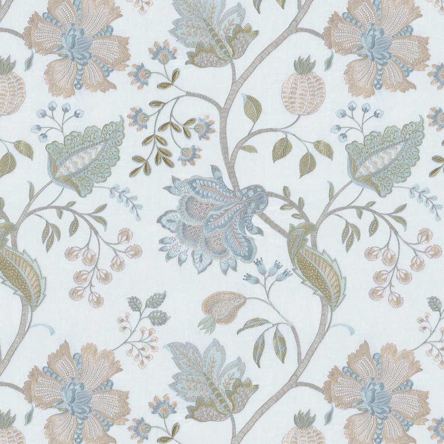 Sample - 2026108.153.0 | Hinton Hill Emb, Hinton Hill - Lee Jofa Fabric