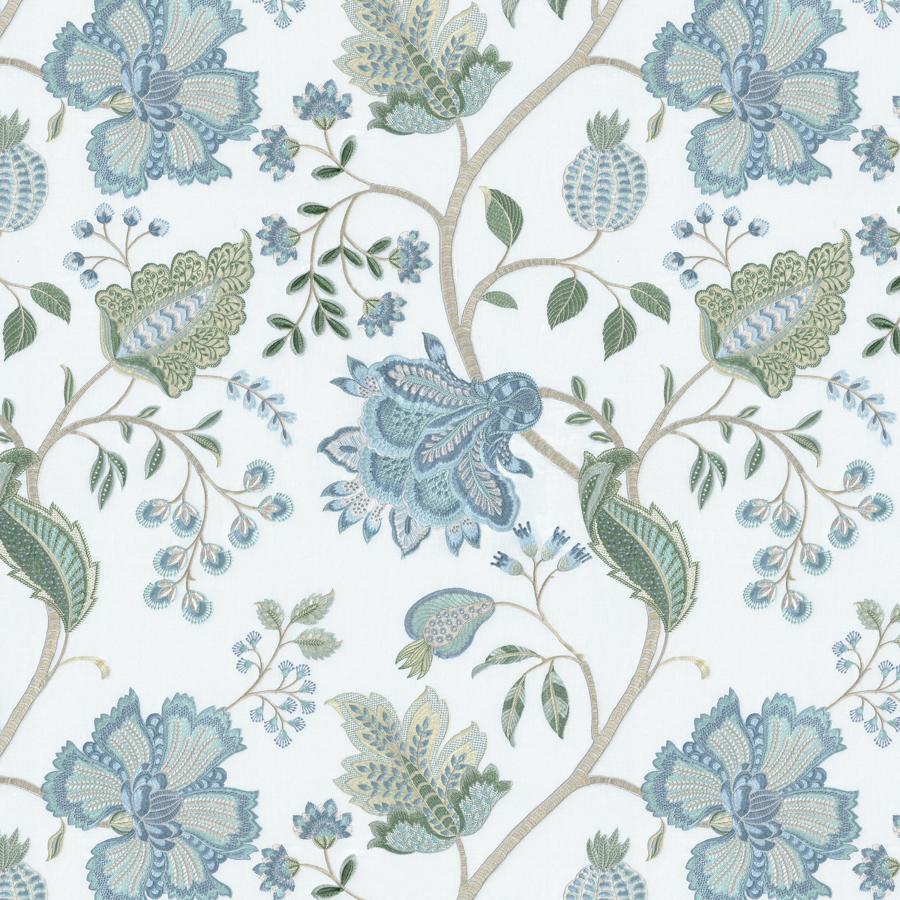 Sample - 2026108.530.0 | Hinton Hill Emb, Hinton Hill - Lee Jofa Fabric