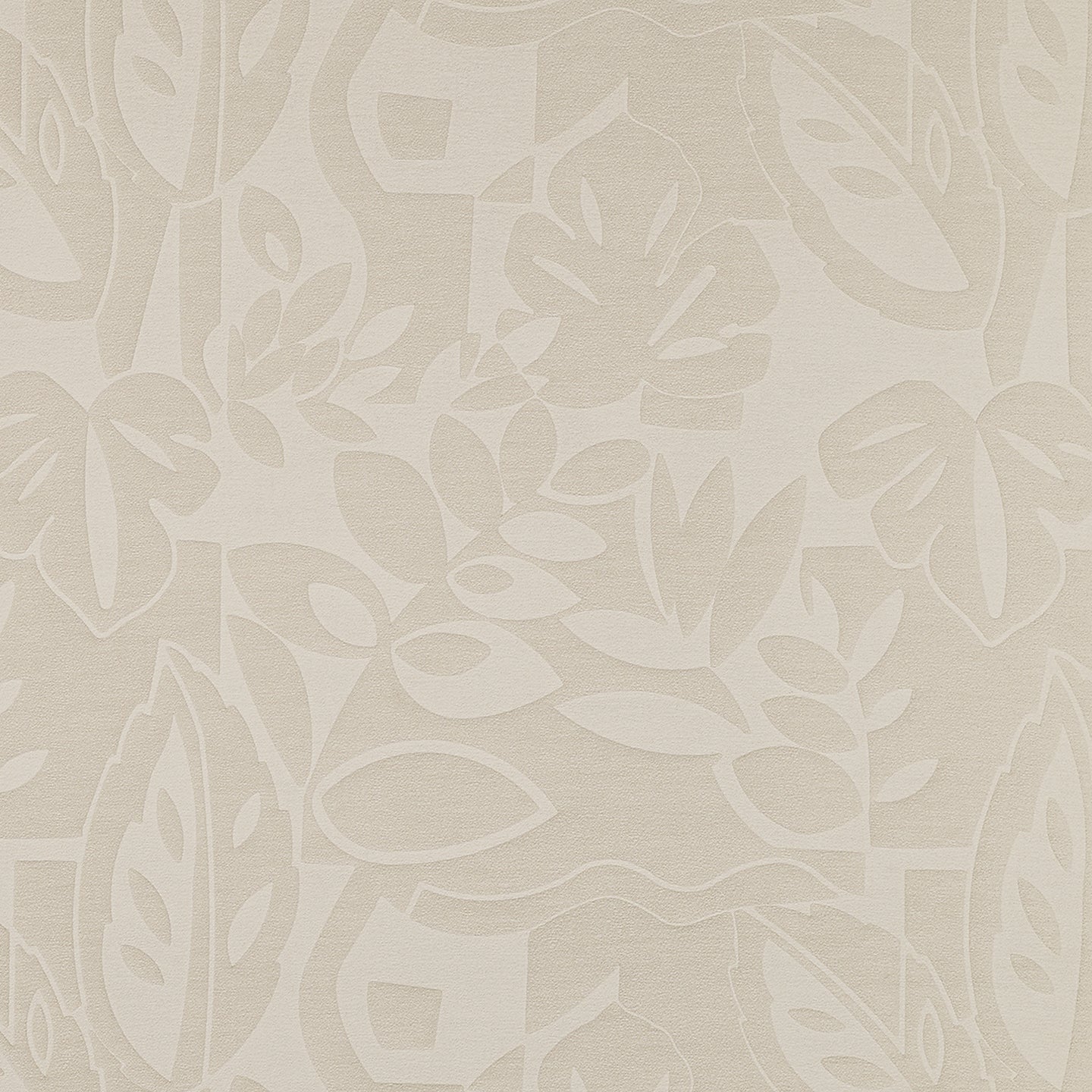 Sample - 26402 | Lush Layers, Palm Beige - Phillip Jeffries Wallpaper