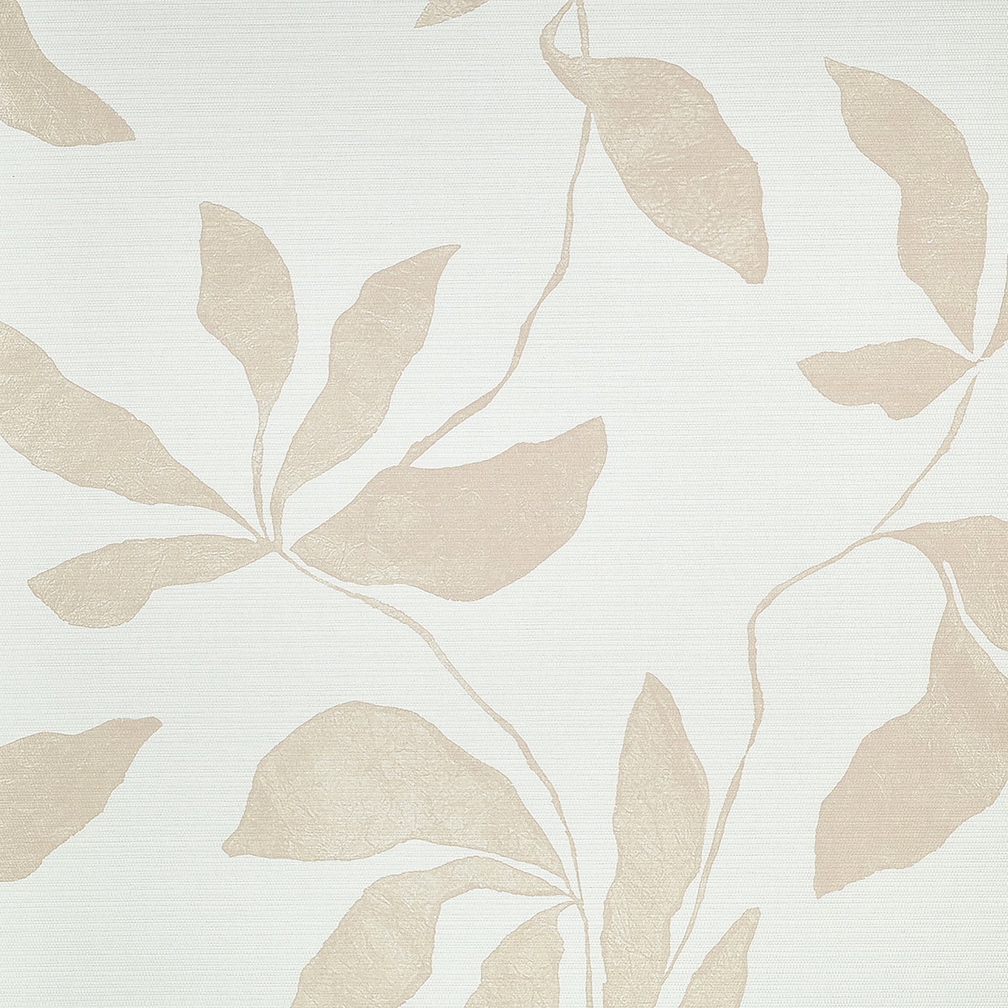 Sample - 40208 | Desert Ivy, Blush Haze on Woven Walls - Phillip Jeffries Wallpaper