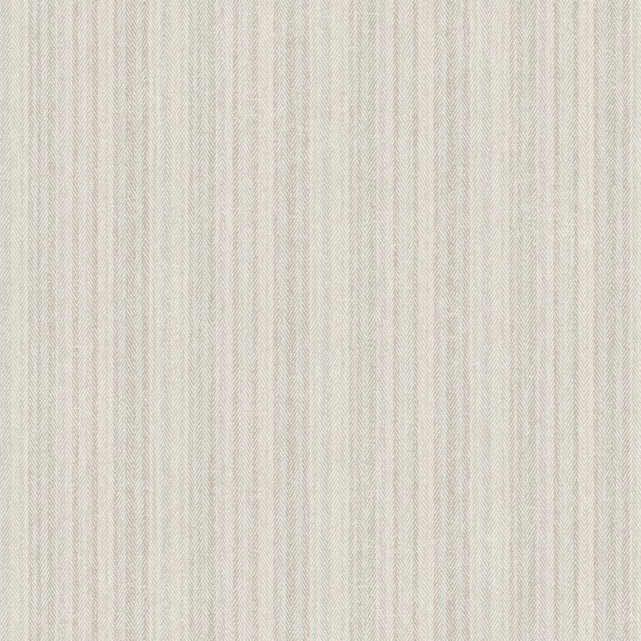 Sample - 4192-83446 Chesapeake Wallpaper, Stokes Grey Chevron Stripe Plaid & Stripe