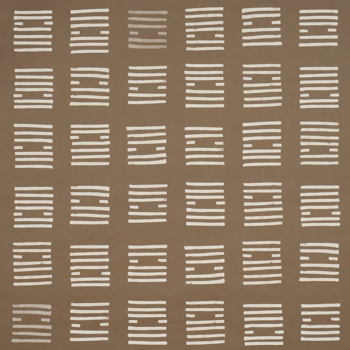 Sample - 5011824 | Tiasquam, Brown - Schumacher Wallpaper