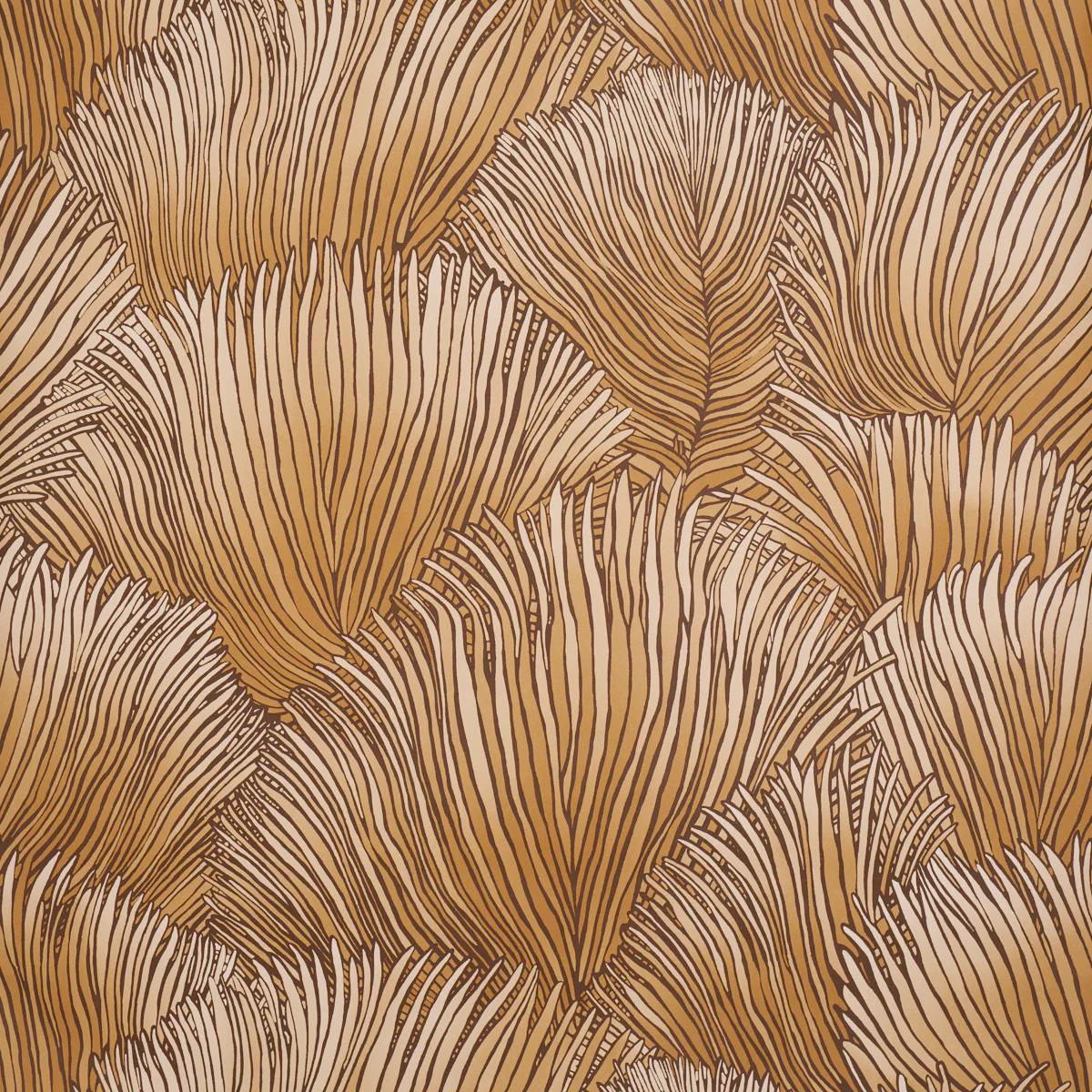 Sample - 5012653 | Fondale, Gold - Schumacher Wallpaper