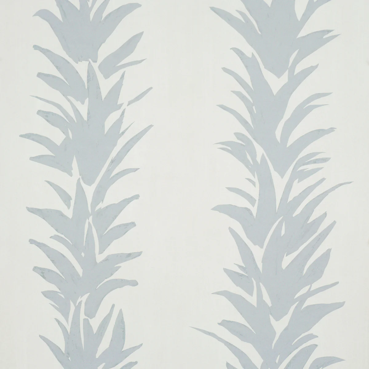 Sample - 5013667 | White Lotus, Cool Gray - Schumacher Wallpaper