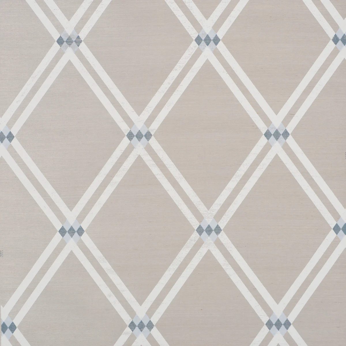 Sample - 5016542 | Asolo Sisal, Sky - Schumacher Wallpaper