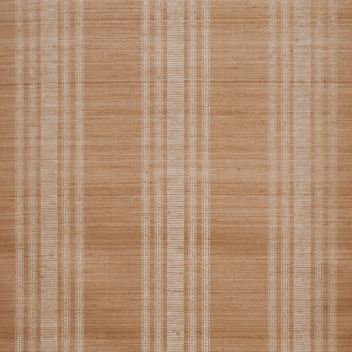 Sample - 5017450 | Cassia Silk Stripe Wallcovering, Neutral - Schumacher Wallpaper