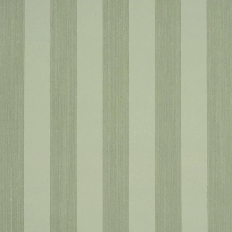Sample - 5017640 | Edwin Stripe Medium, Sage - Schumacher Wallpaper
