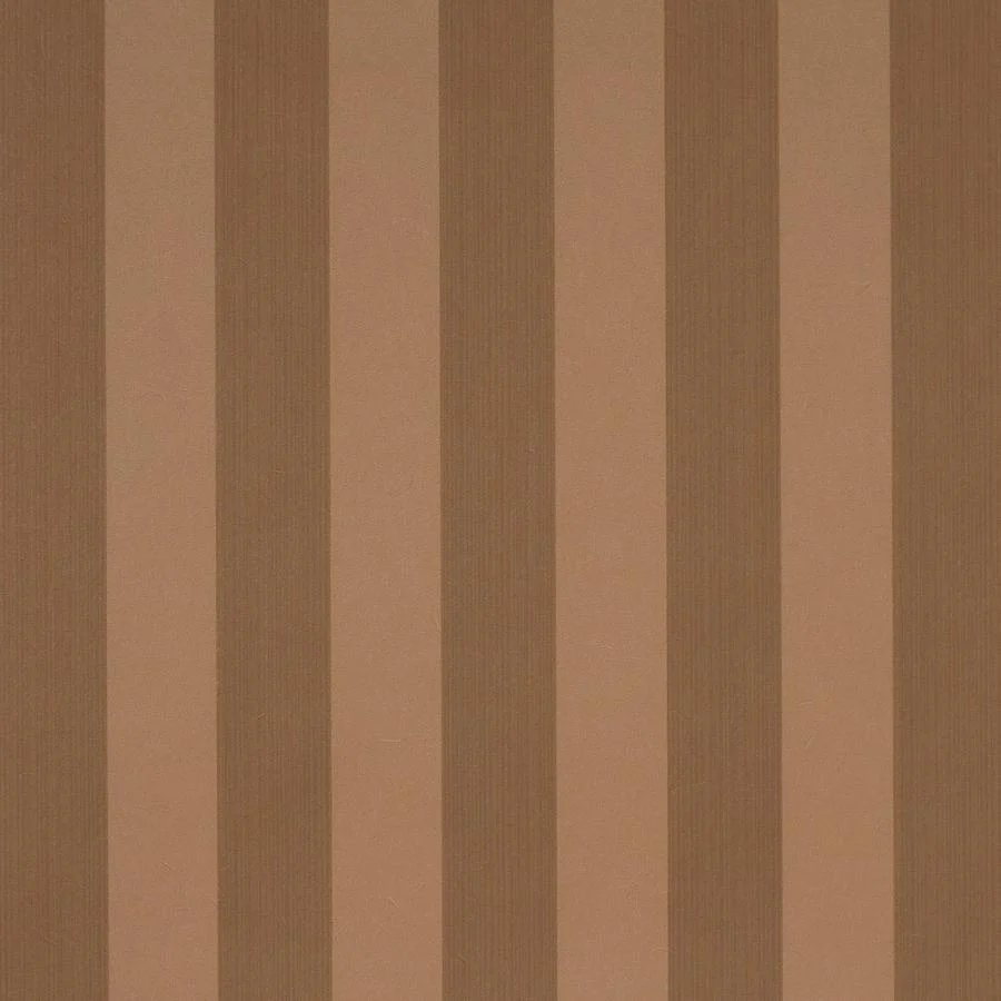 Sample - 5017641 | Edwin Stripe Medium, Terracotta - Schumacher Wallpaper