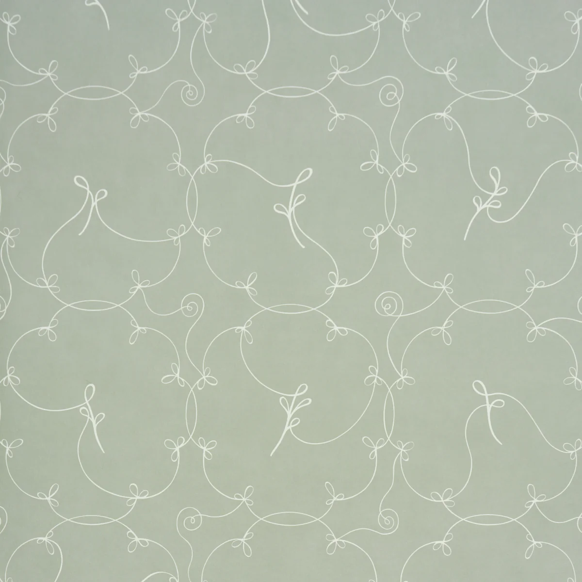Sample - 5017851 | Broderie, Cool Green - Schumacher Wallpaper