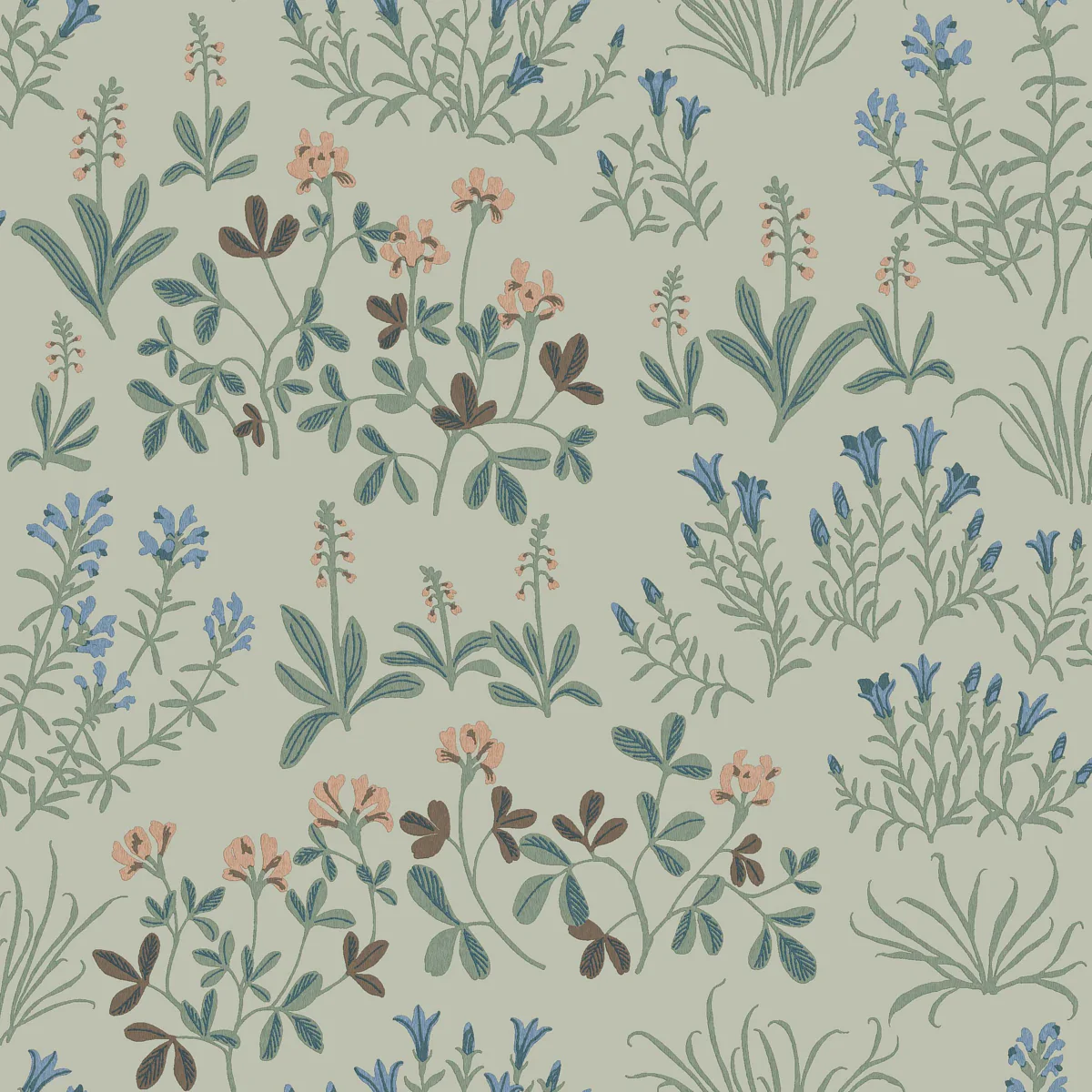 Sample - 5801 | Noras Äng, Mineral - Borastapeter Wallpaper