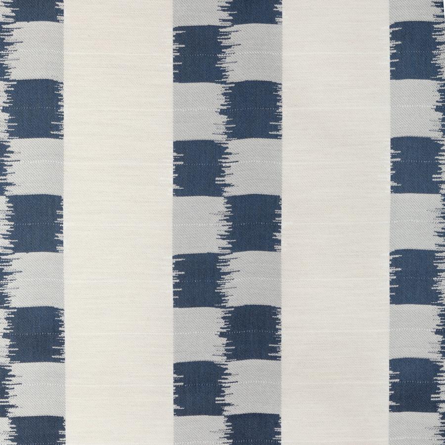 Sample - 6022121.5.0 | Just Checking, Indigo - Donghia Fabric