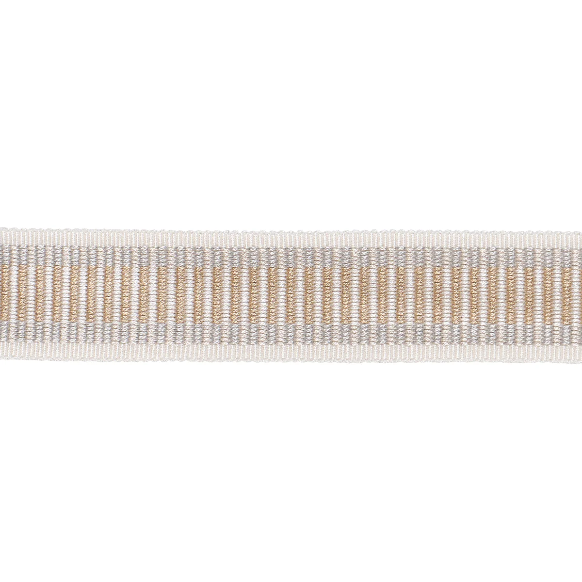 Sample - 63336 | Litchfield Braid, Dove - Schumacher Trim