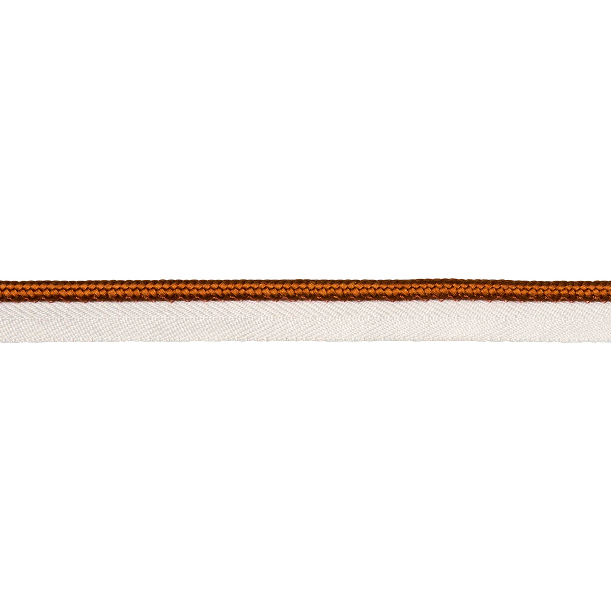 Sample - 74557 | Gustave Silk Lip Cord Medium, Spice - Schumacher Trim