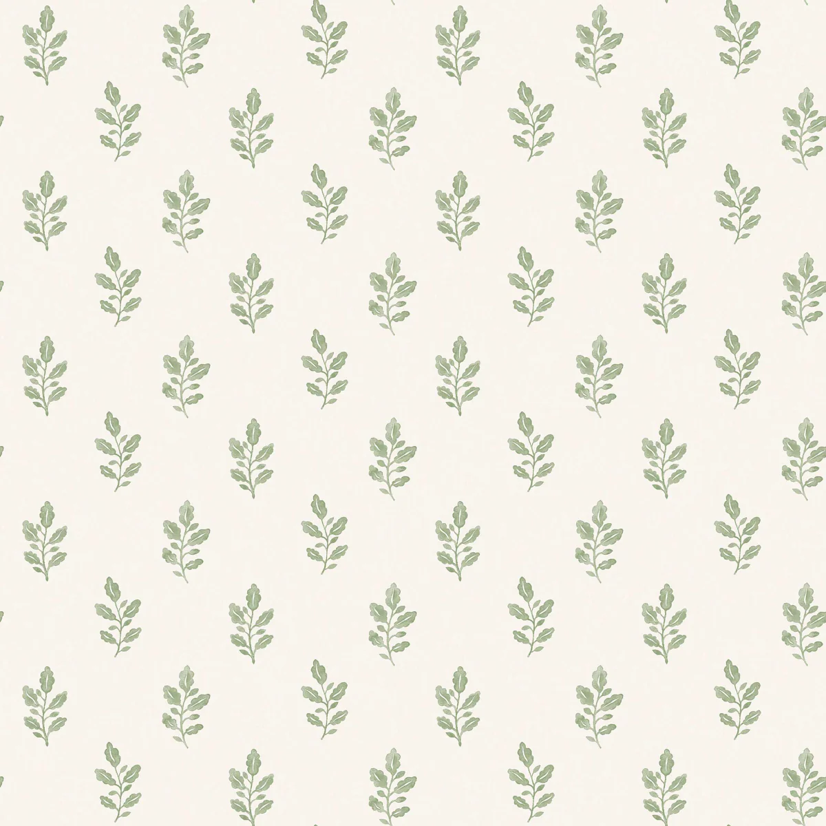 Sample - 7776 | Little Oak, Green - Borastapeter Wallpaper