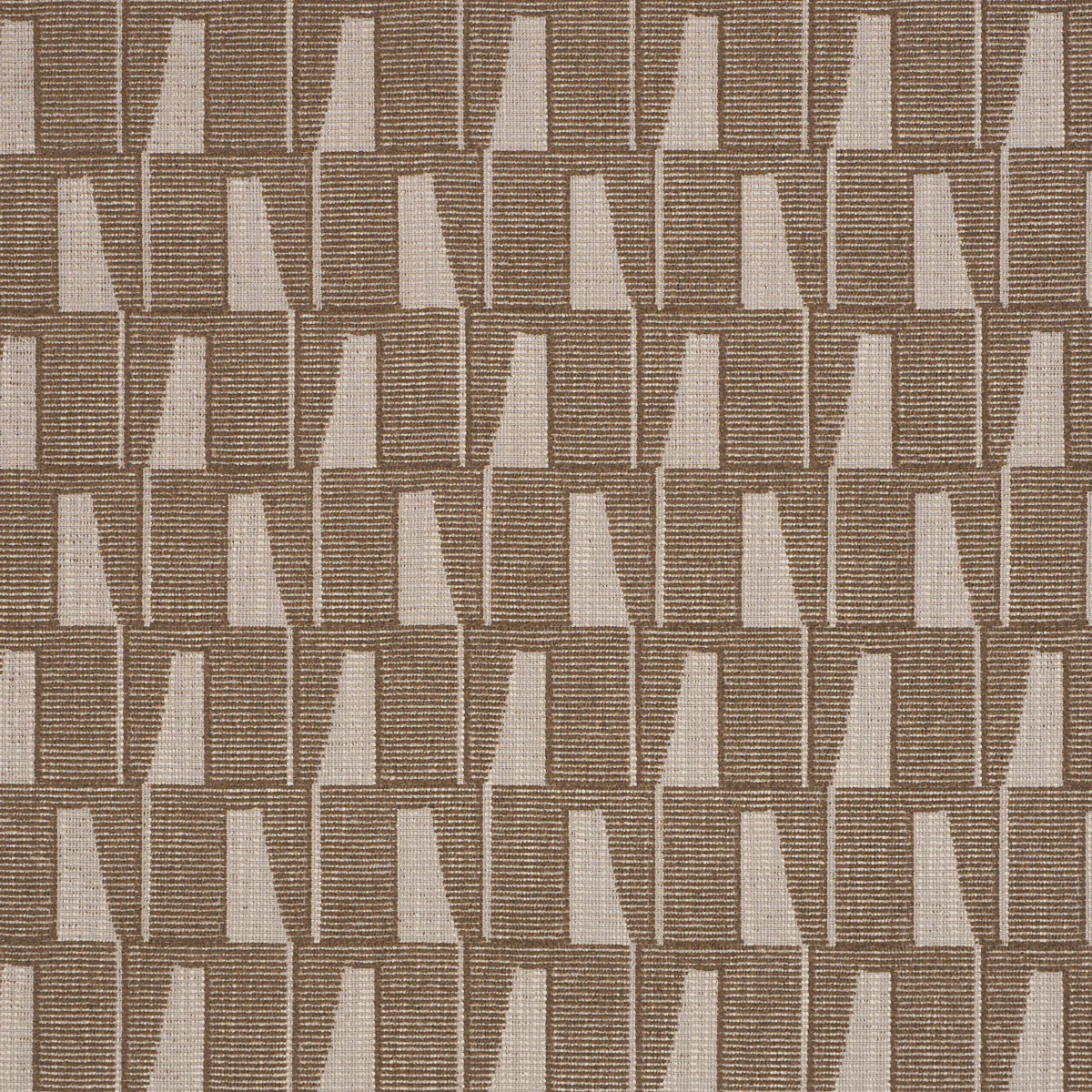 Sample - 86421 | Gaetan Performance, Chocolate - Schumacher Fabric