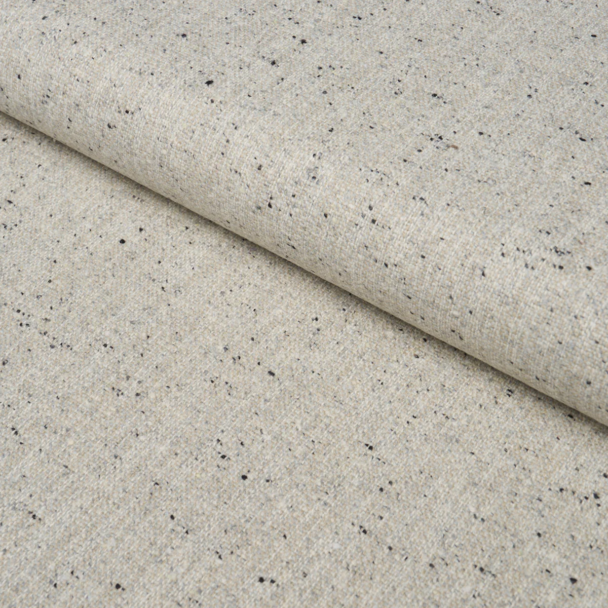 Sample - 87310 | Clarke Donegal Wool Blend, Light Grey - Schumacher Fabric