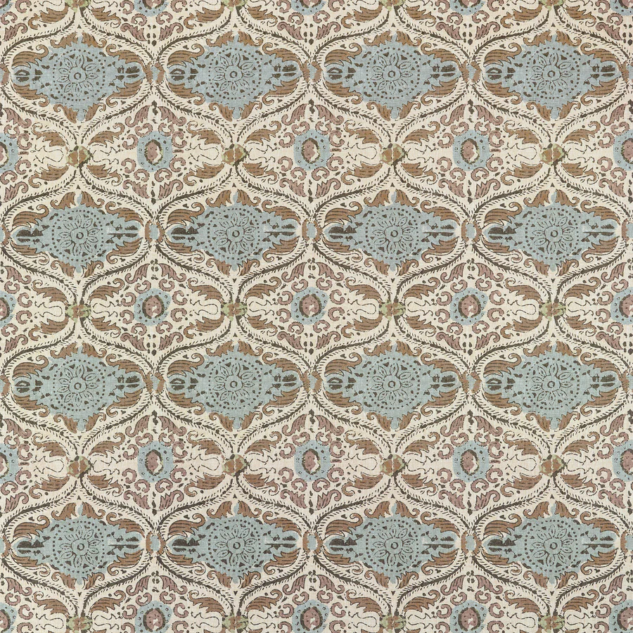 Sample - Af10754 | Cecilia, Gold And Sage - Anna French Fabric