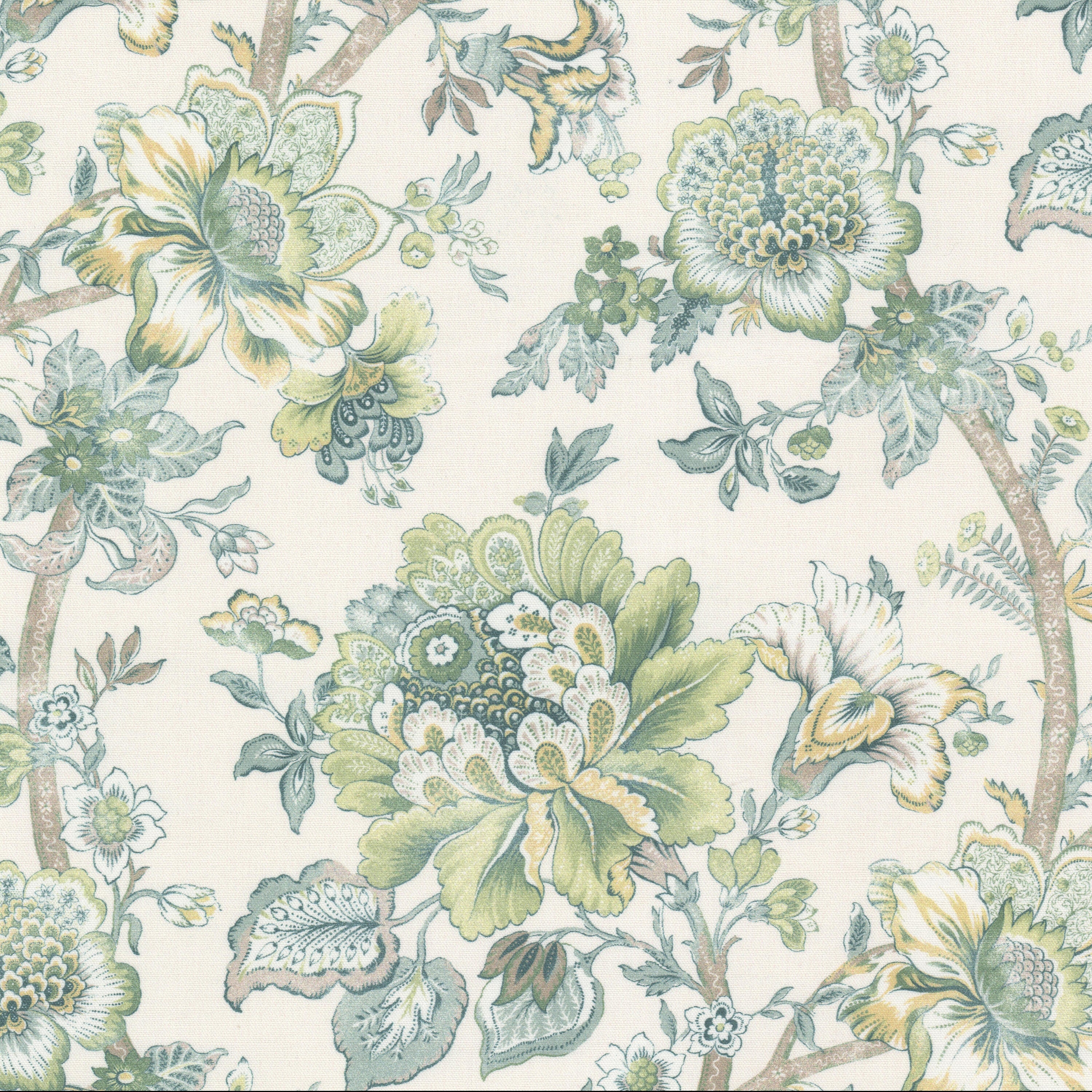 Sample - Stout Fabric - Antiquity 1 Vapor, Multipurpose Print