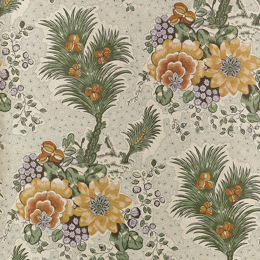 Sample - At10713 | Drexel Hill, Gold - Anna French Wallpaper