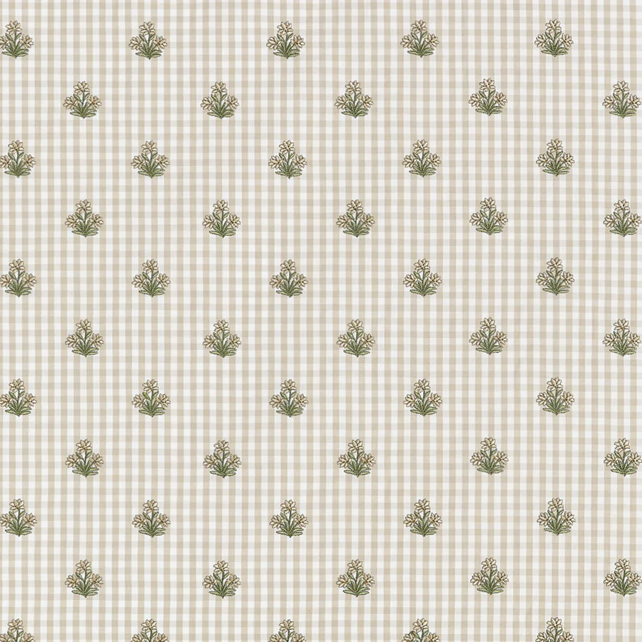 Sample - Aw10758 | Sue Belle Embroidery, Beige - Anna French Fabric