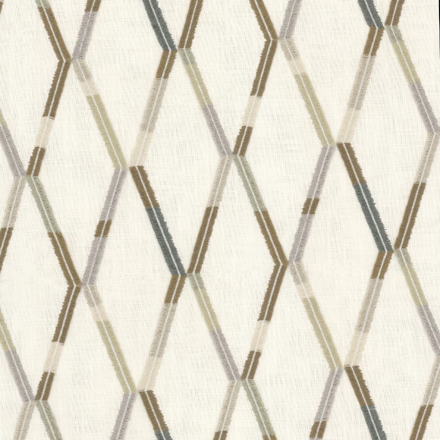 Sample - Stout Fabric - Envision 2 Seaglass, Multipurpose Embroideries