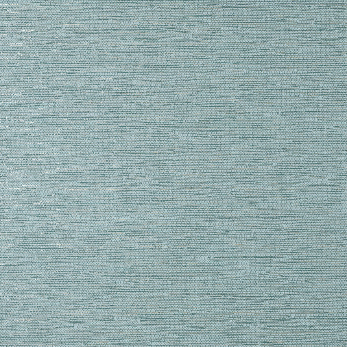 Sample - FD43157 Brewster Wallpaper, Mephi Teal Grasscloth Medley