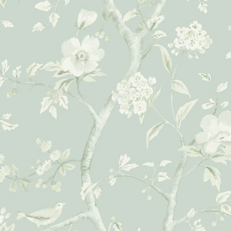 Sample - LN11104 | Southport Floral Trail - Lillian August Wallpaper