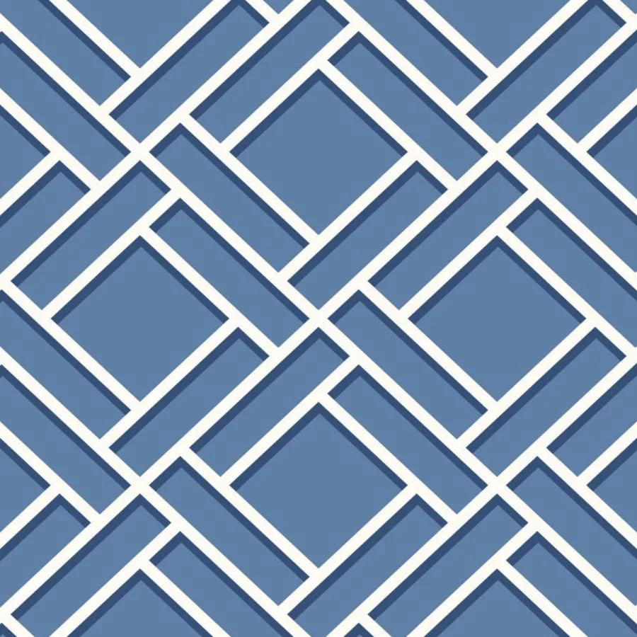 Sample - LN11502 | Block Trellis - Lillian August Wallpaper