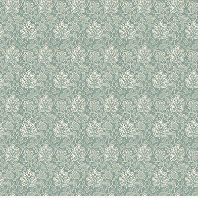 Sample - Ncw4593-05 | Honfleur Annecy Teal - Nina Campbell Wallpaper