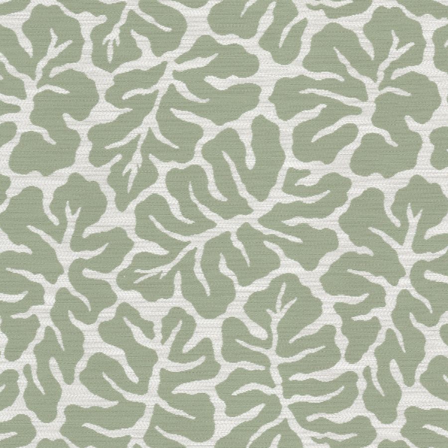 Sample - Stout Fabric - Oceanside 2 Aloe, Upholstery Jacquard