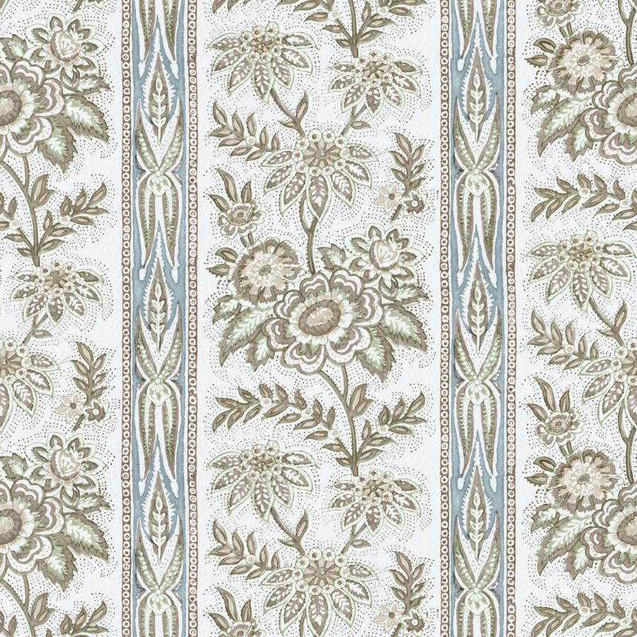 Sample - P2026104-315 | Margaux Paper, Brown Stripes - Lee Jofa Wallpaper - P2026104.315.0