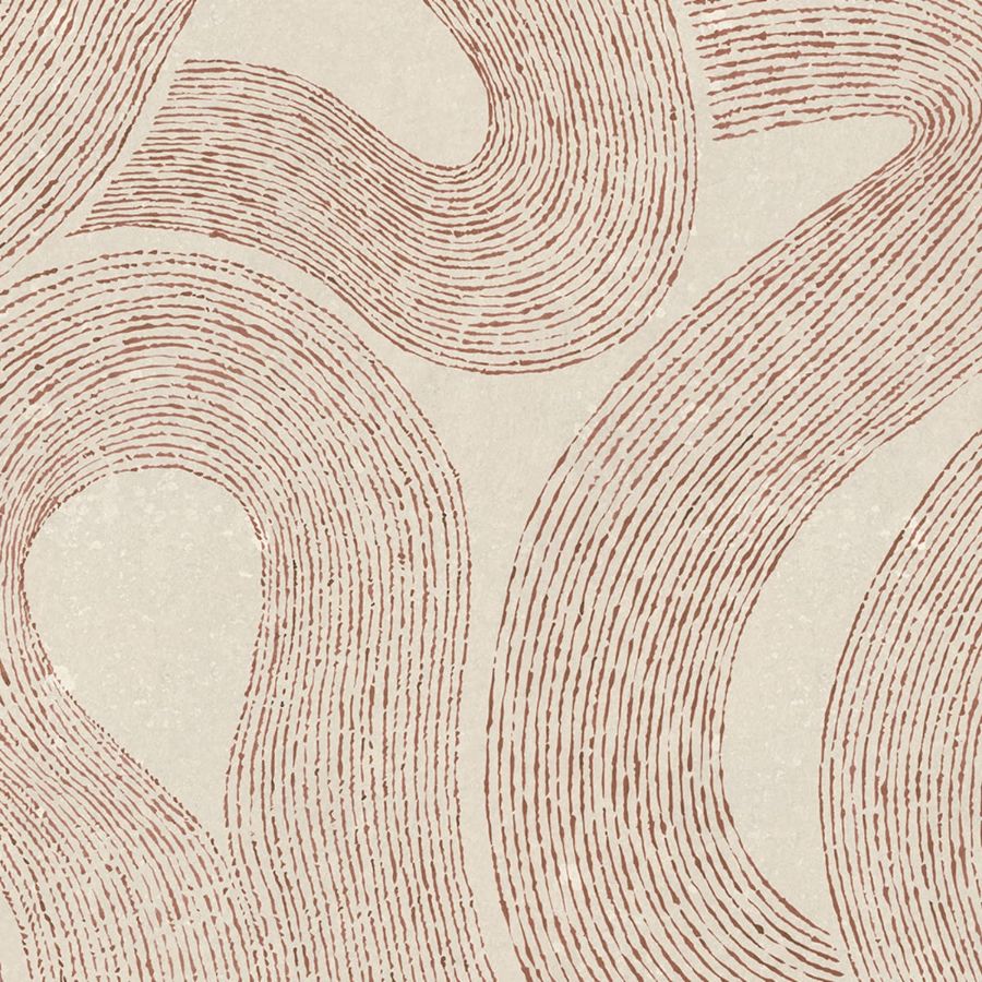 Sample - S10547 | Zen Mural, Terracotta - Sandberg Mural