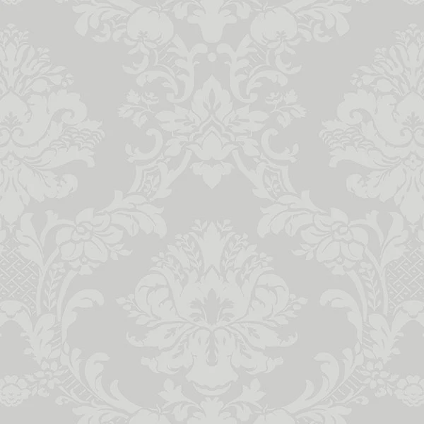 Sample - Sb37904 | Simply Silks 4, Grey Damask - Norwall Wallpaper