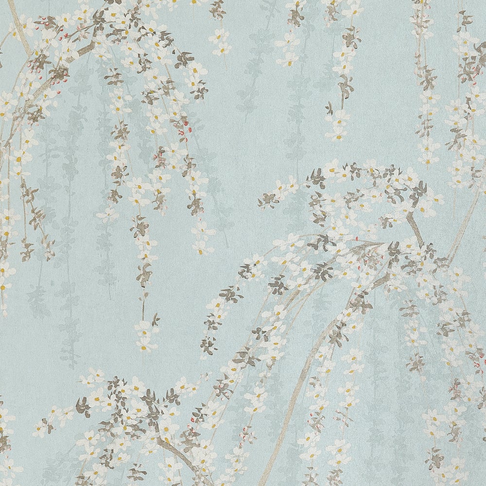 Sample - T24456 Thibaut Wallpaper, Weeping Blossom, Yutori