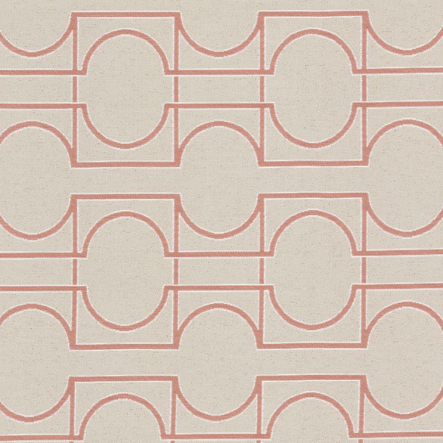Sample - Stout Fabric - Tripoli 4 Tile, Upholstery Jacquard