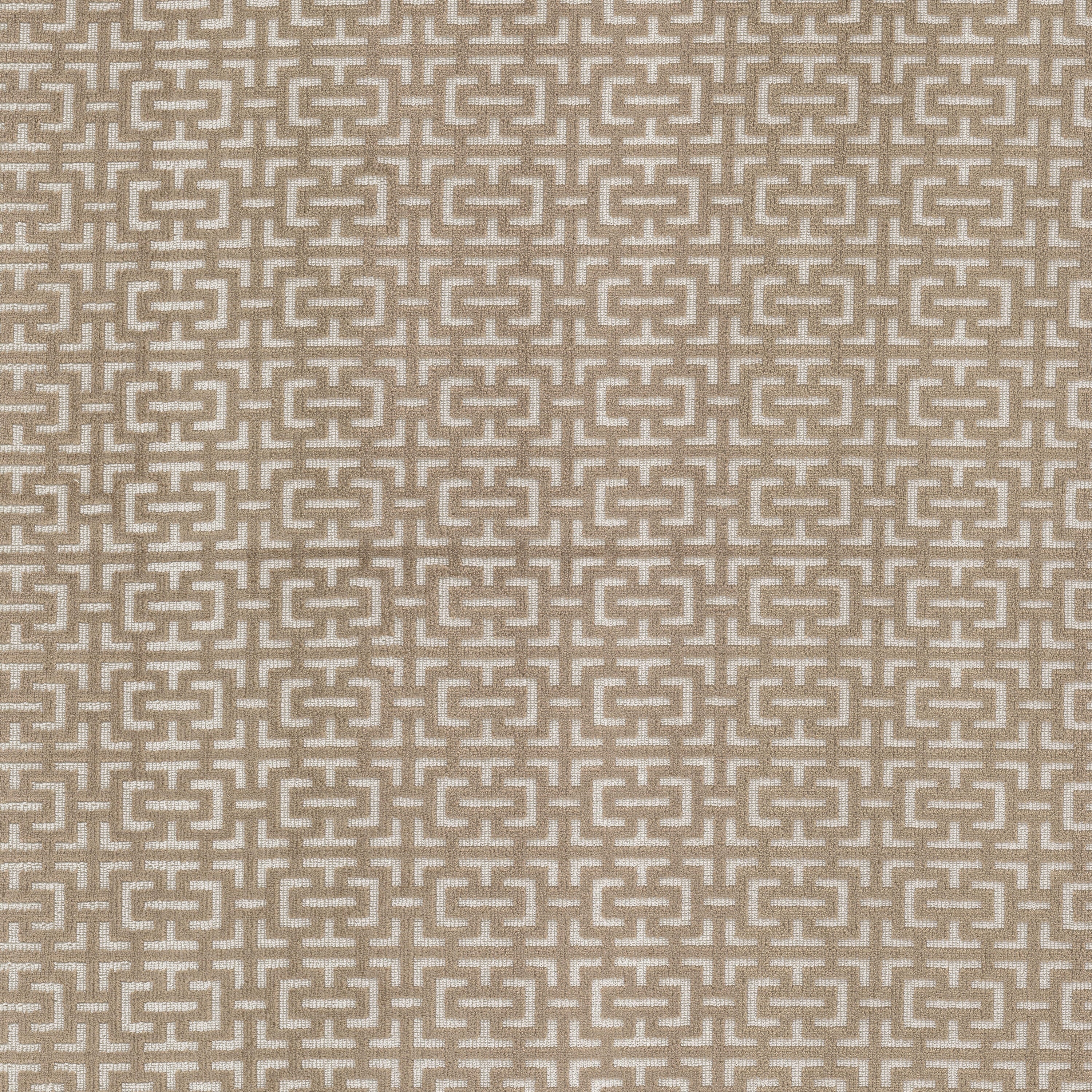 Sample - Stout Fabric - Vertical 1 Taupe, Upholstery Chenille