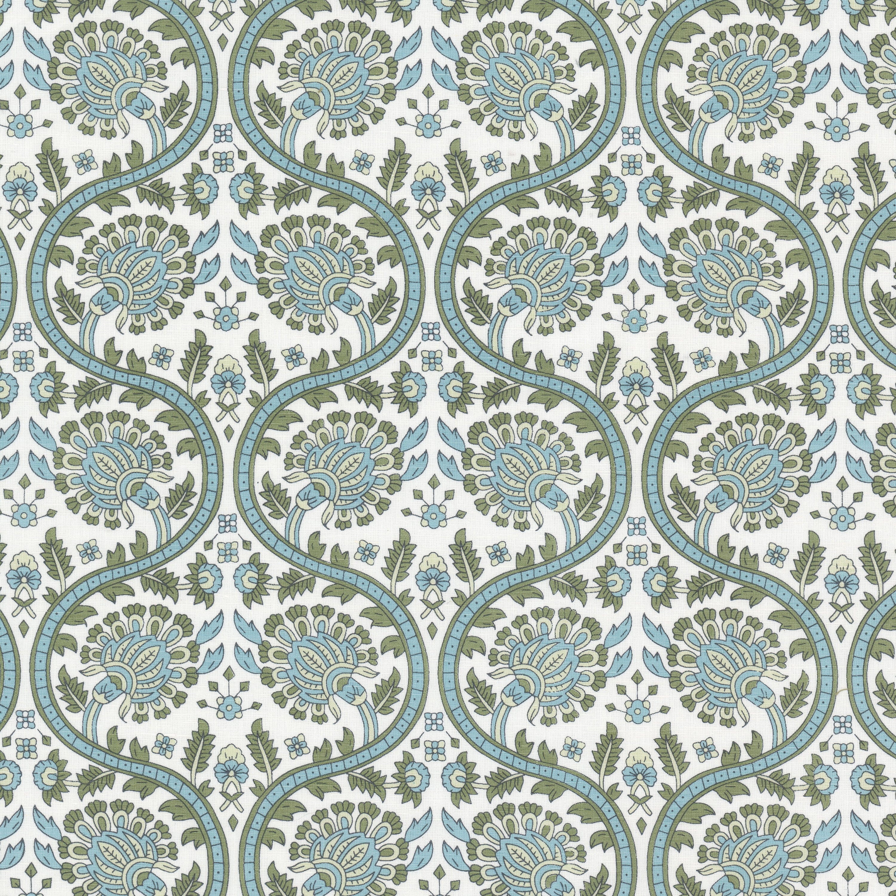 Sample - Stout Fabric - Vibe 2 Seaglass, Multipurpose Print