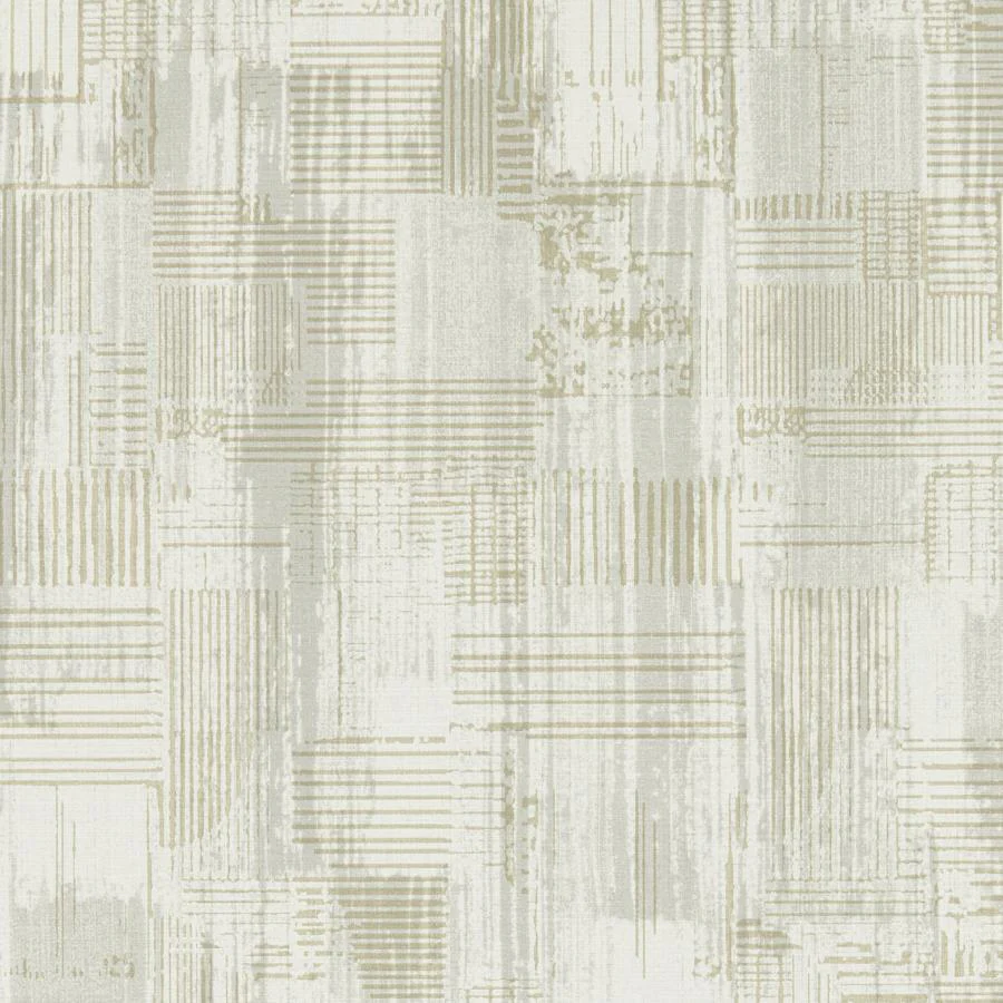 Sample - W0225/01 | Kazimir, Neutral Abstract - Clarke And Clarke Wallpaper