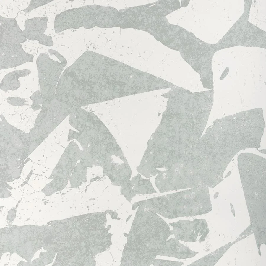 Sample - W3568-30 | Social Canvas, Green Abstract - Kravet Couture Wallpaper - W3568.30.0