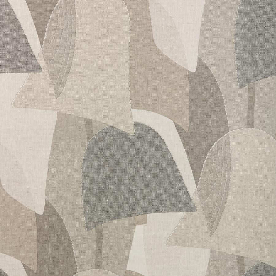 Sample - W4333-11 | Kravet Design, Grey Abstract - Kravet Design Wallpaper - W4333.11.0