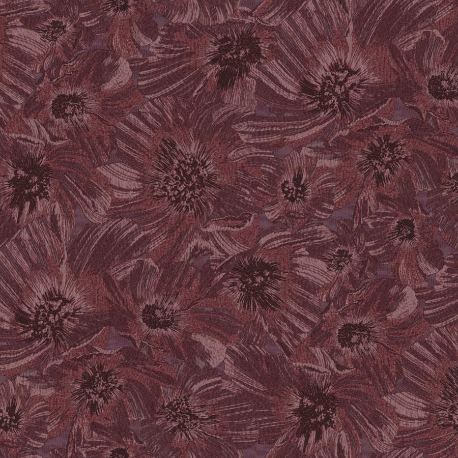Sample - W4350-910 | Anemoni Wp, Purple Botanical - Kravet Couture Wallpaper - W4350.910.0