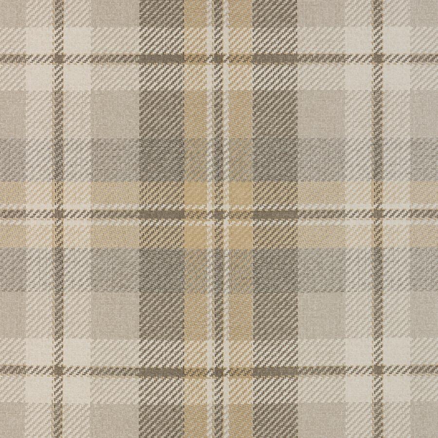Sample - W4363-1611 | Kravet Design, Grey Plaid - Kravet Design Wallpaper - W4363.1611.0
