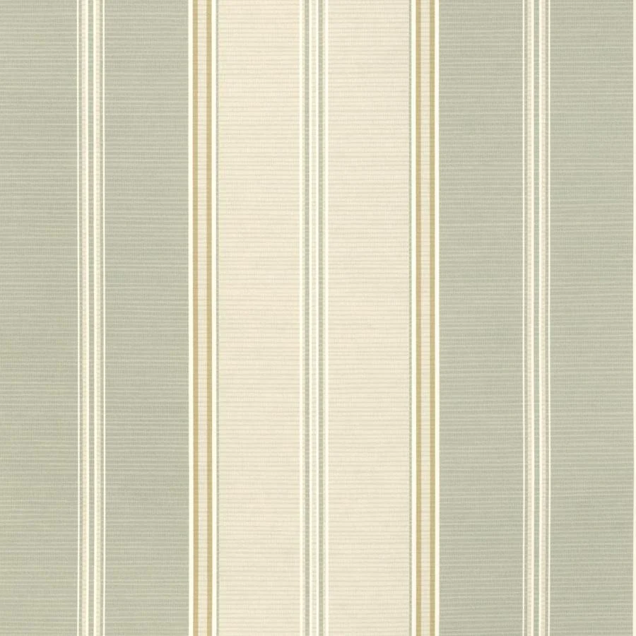 Sample - W4380-106 | Kravet Design, Grey Stripes - Kravet Design Wallpaper - W4380.106.0